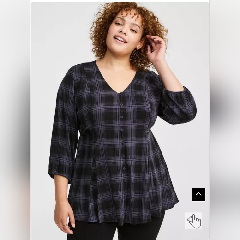Torrid Fit and Flare Top